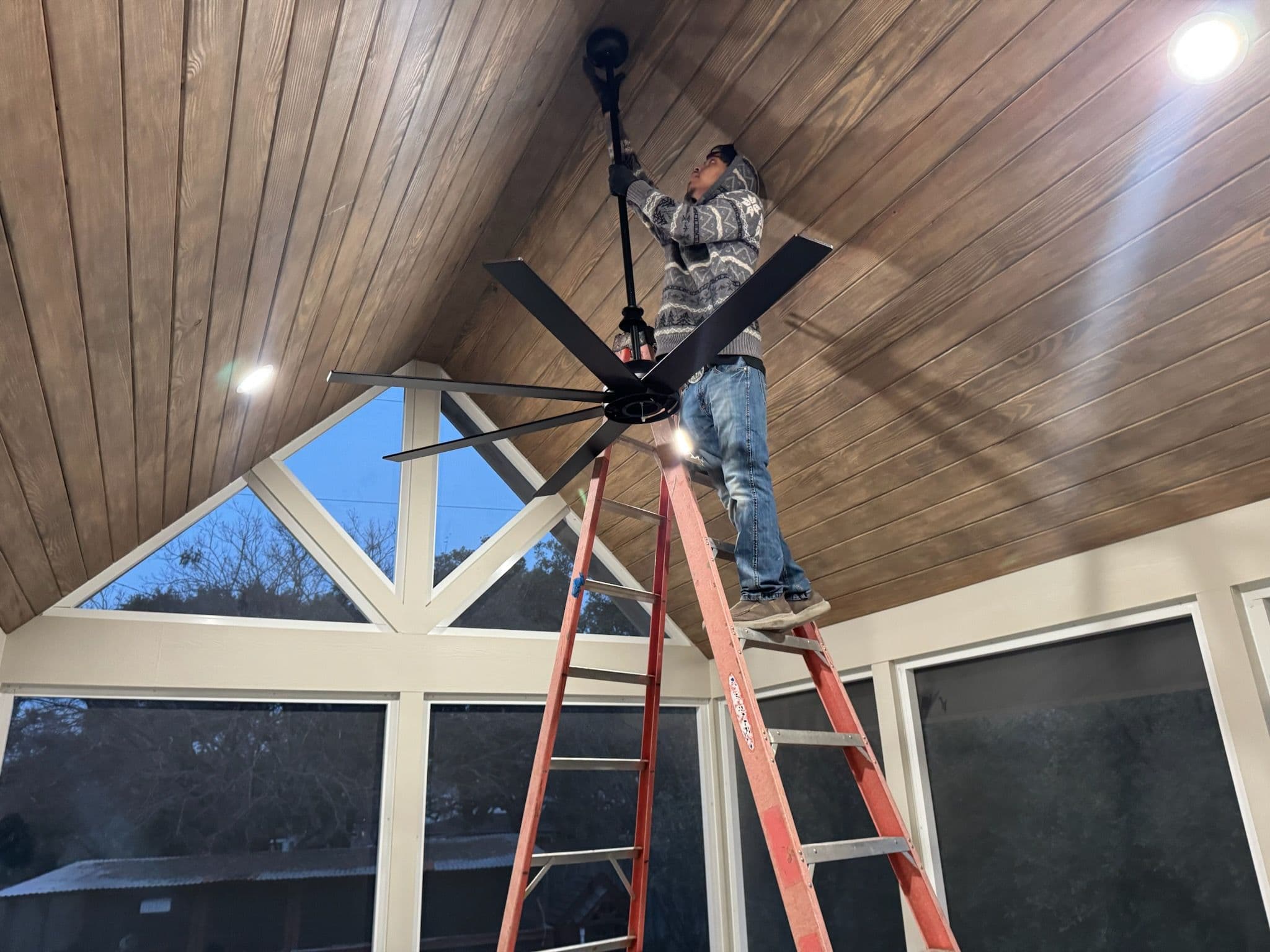 Project Ceiling Fan Installation image